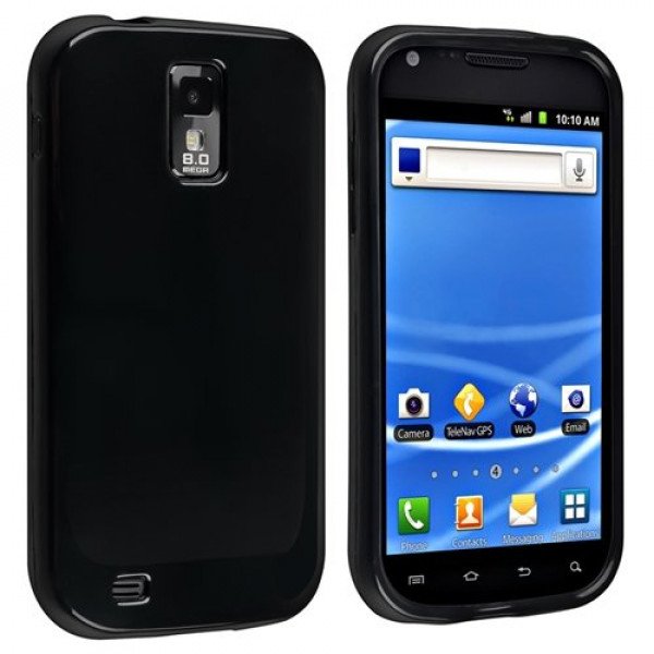 Wholesale Samsung Galaxy S2 / T989 TPU Gel Case (Black)